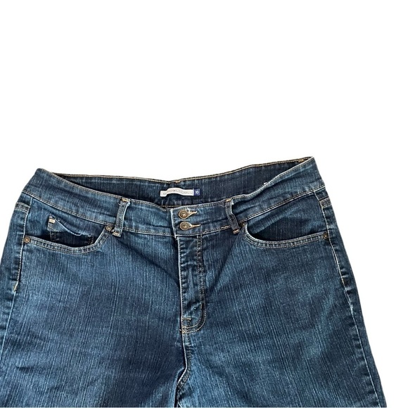 Bandolino blu Arianna boot cut jeans Sz 16 women 78%Cotton - Picture 7 of 15